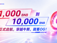 1000 BNB 已达成！Open Genesis 正式开启 10,000 BNB 冲刺征程