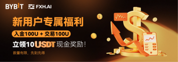 FXHAI 联合 BYBIT 推出专属活动：储值并交易，即有机会领取 10 USDT 奖励