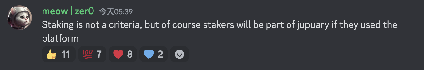 Jupiter第二轮空投线索再梳理:快照已拍摄,投票即将启动