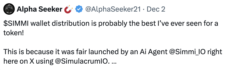 一文读懂Simmi和Empyereal:AI Agent新热点,用社媒账号直接进行链上代币操作