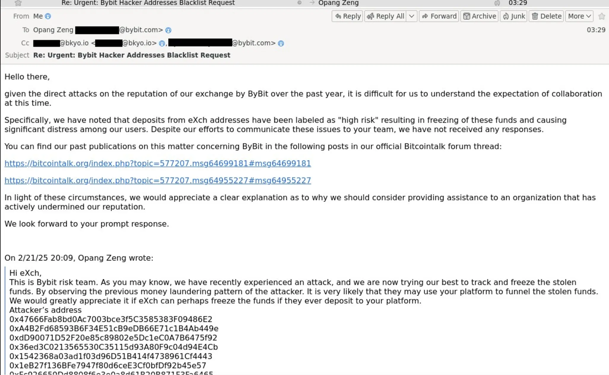 深扒混币器eXch:Bybit黑客风暴中的「反叛者」