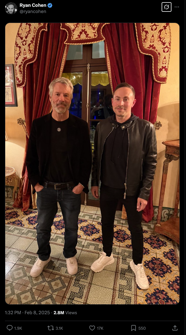 妖股Gamestop加入BTC储备阵营，游戏领域的Strategy来了？