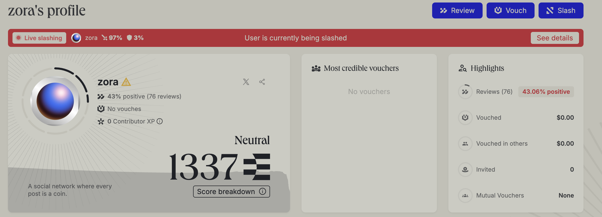 Zora发币遭遇链上差评潮：早期用户被背刺，人均空投仅37美元