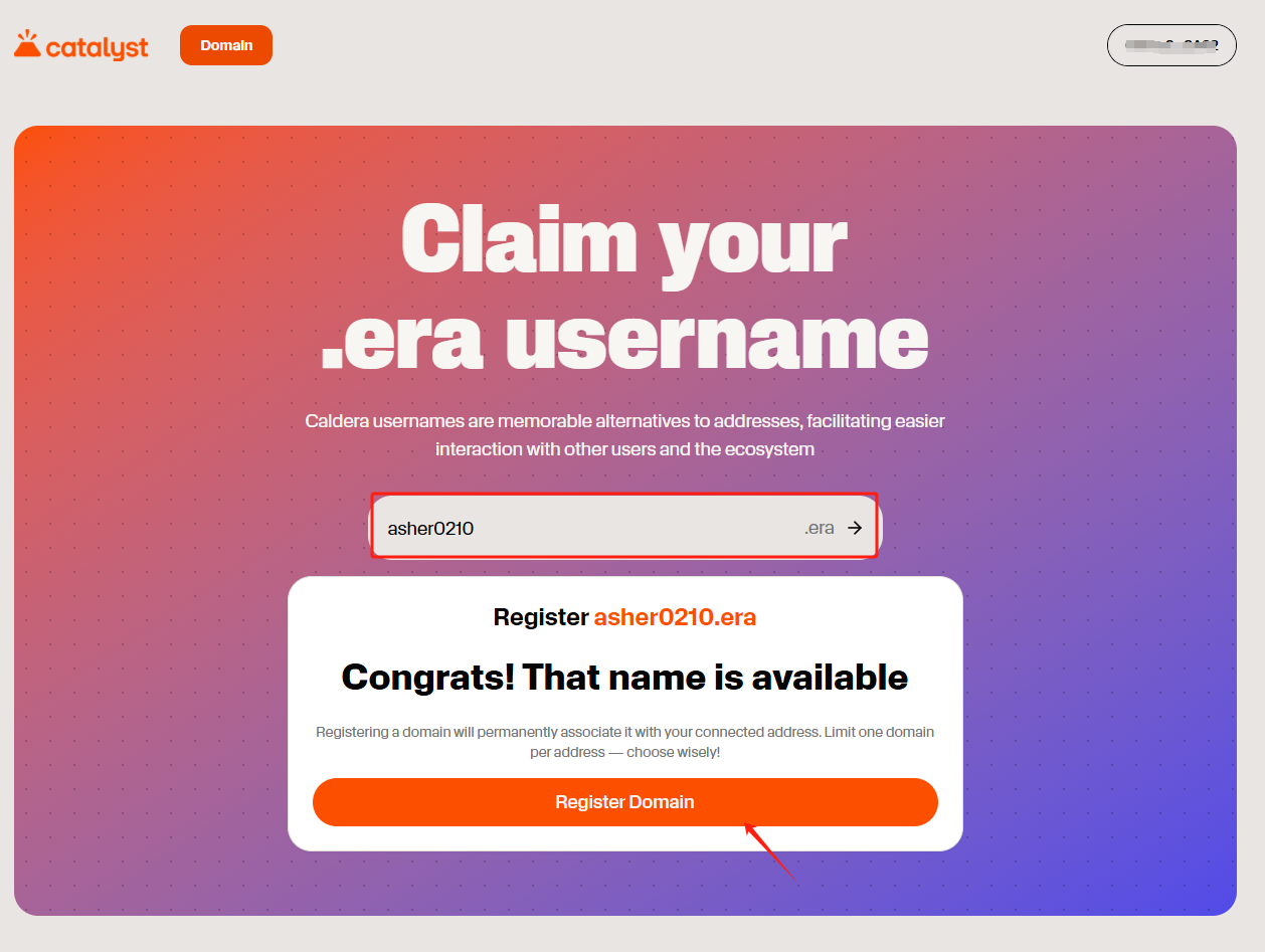 本周精选交互项目:Caldera域名注册、D3银河任务、Catena Labs早期访问